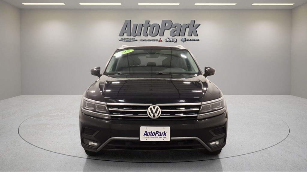 Certified 2018 Volkswagen Tiguan SEL Premium with VIN 3VV4B7AX3JM221365 for sale in Plymouth, IN