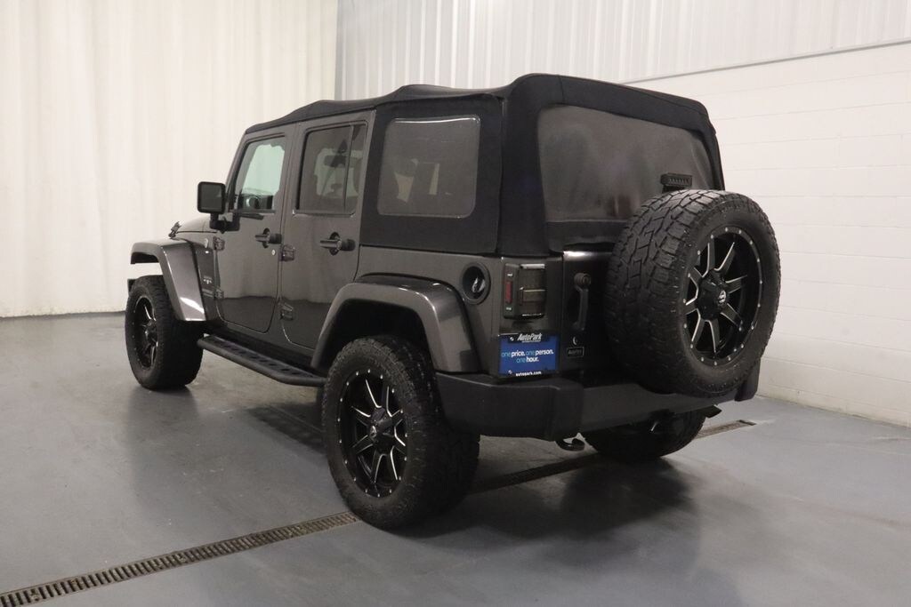 Certified 2017 Jeep Wrangler JK Unlimited Sahara 4x4 SUV