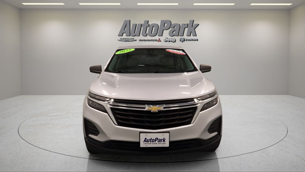 Certified 2022 Chevrolet Equinox 1FL with VIN 2GNAX5EV5N6122618 for sale in Plymouth, IN