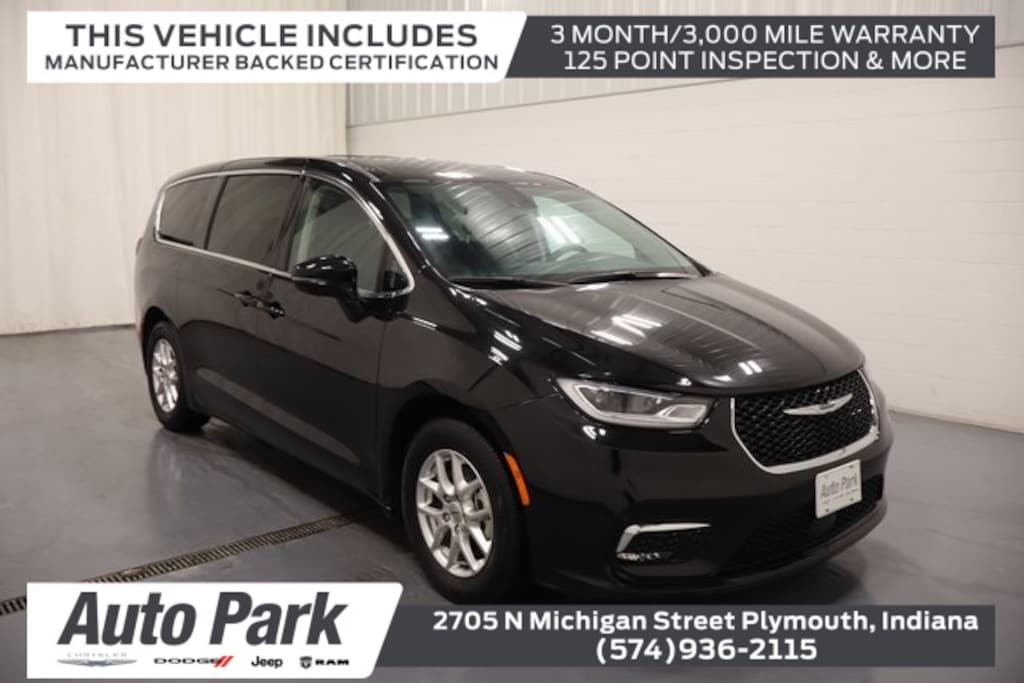 Certified 2024 Chrysler Pacifica Touring L Van Passenger Van