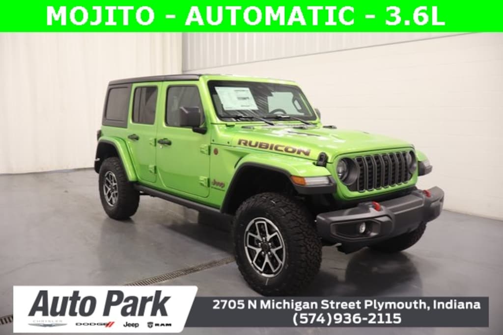 New 2026 Jeep Wrangler Rubicon Sport Utility