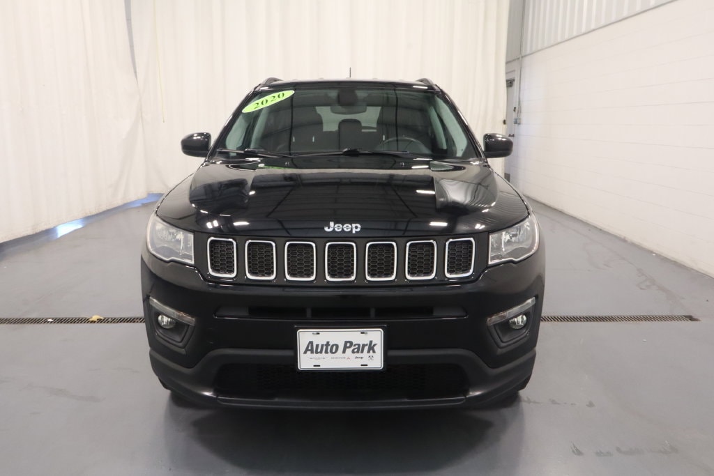 Certified 2020 Jeep Compass Latitude with VIN 3C4NJDBB5LT228768 for sale in Plymouth, IN