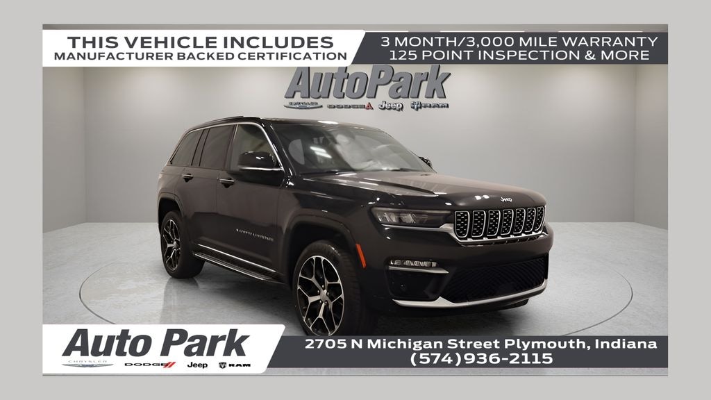 Certified 2022 Jeep Grand Cherokee Summit SUV