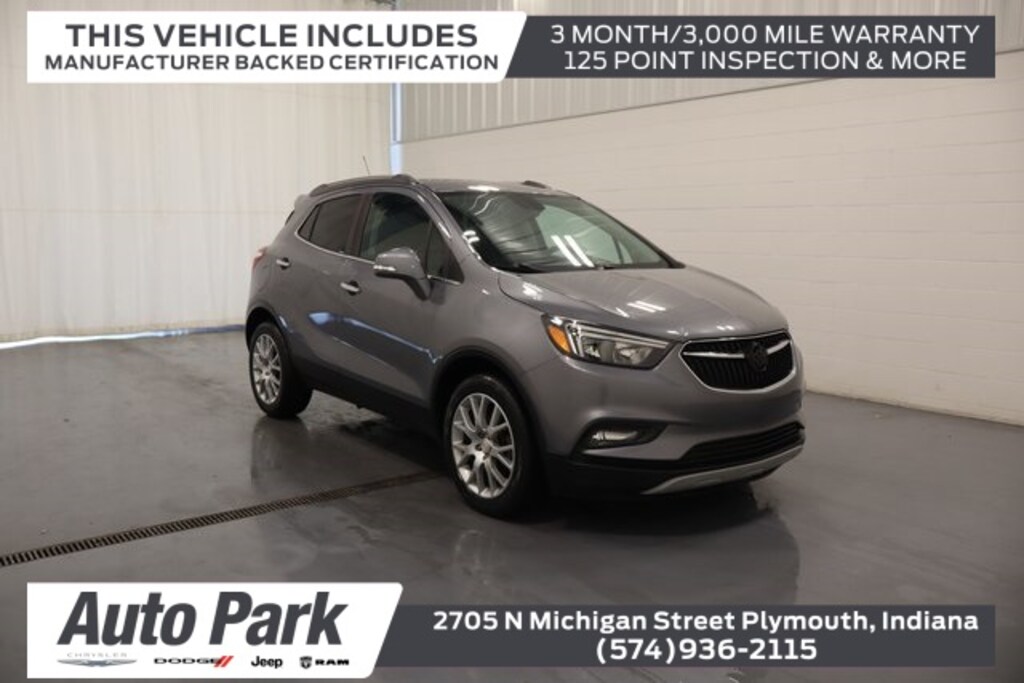 Certified 2019 Buick Encore Sport Touring SUV