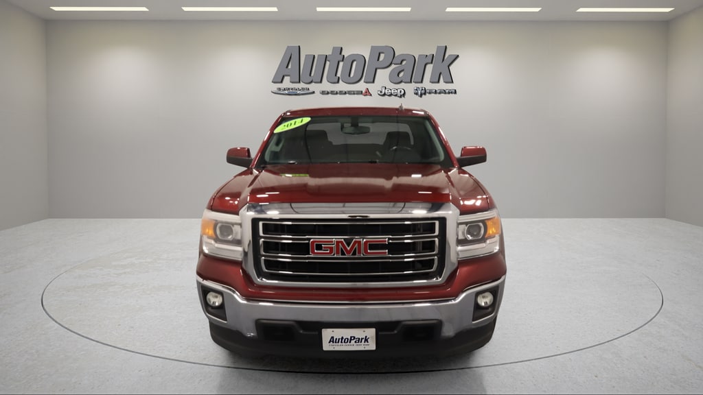 Used 2014 GMC Sierra 1500 SLE with VIN 3GTU2UEC1EG143595 for sale in Plymouth, IN