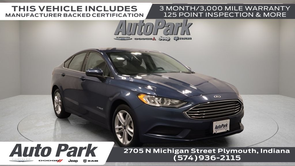 Certified 2018 Ford Fusion Hybrid S Sedan