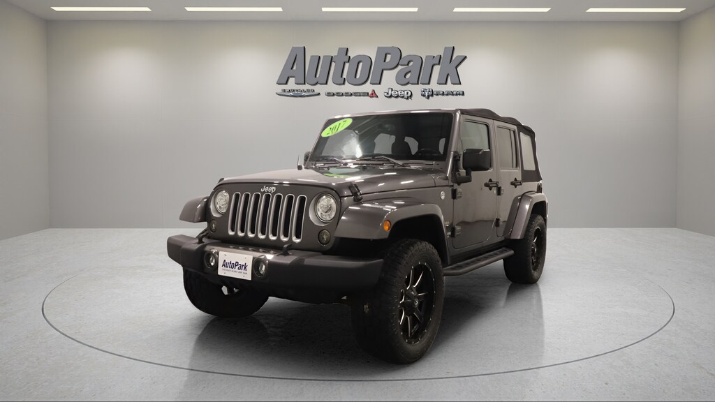 Certified 2017 Jeep Wrangler JK Unlimited Sahara 4x4 SUV