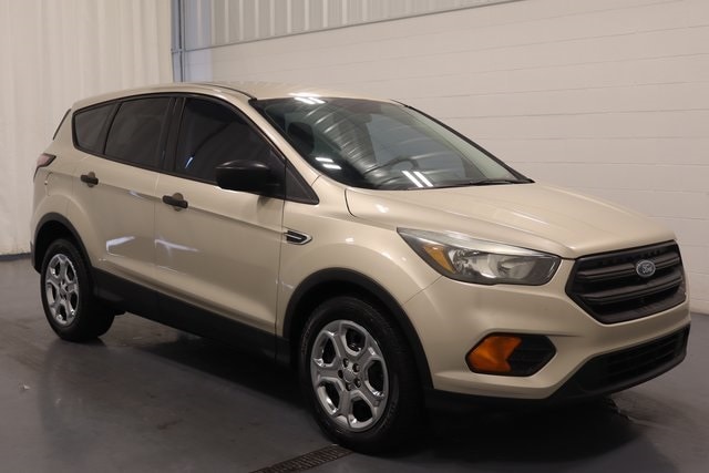 Certified 2018 Ford Escape S with VIN 1FMCU0F72JUA27874 for sale in Plymouth, IN