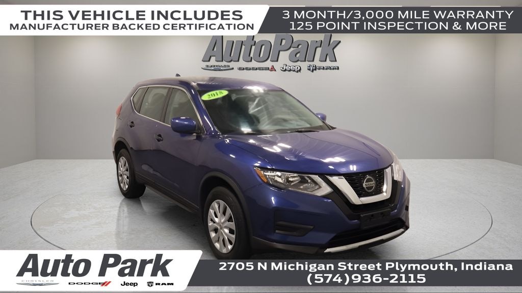 Certified 2018 Nissan Rogue S SUV