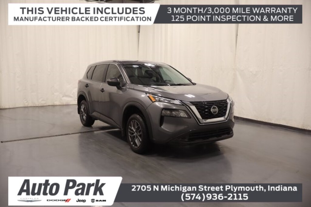 Certified 2021 Nissan Rogue S SUV