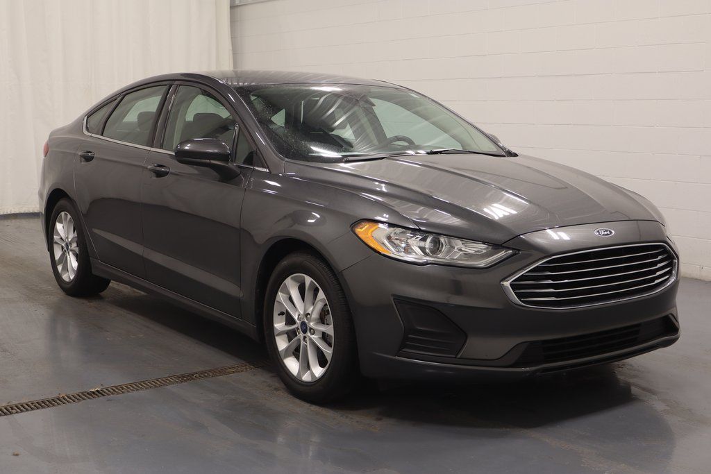 Used 2019 Ford Fusion SE with VIN 3FA6P0HD9KR278529 for sale in Plymouth, IN