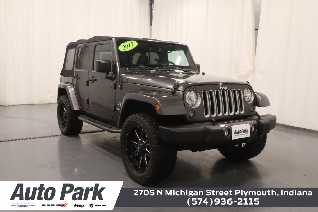 Certified 2017 Jeep Wrangler JK Unlimited Sahara 4x4 SUV