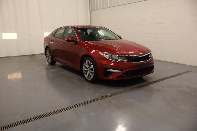 Used 2019 Kia Optima S with VIN 5XXGT4L38KG284515 for sale in Plymouth, IN