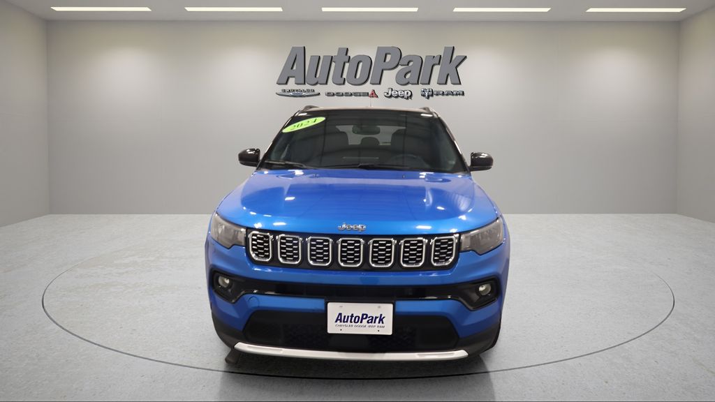 Used 2024 Jeep Compass Limited with VIN 3C4NJDCN2RT111490 for sale in Plymouth, IN