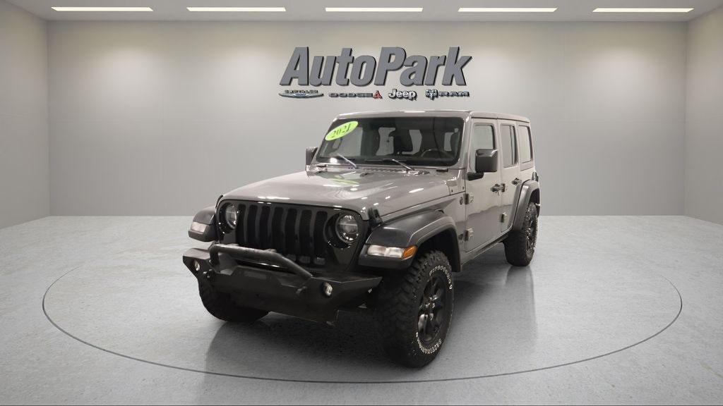 Used 2021 Jeep Wrangler Unlimited Willys SUV