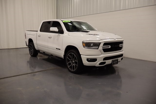 Used 2020 RAM Ram 1500 Sport with VIN 1C6SRFLT4LN205746 for sale in Plymouth, IN
