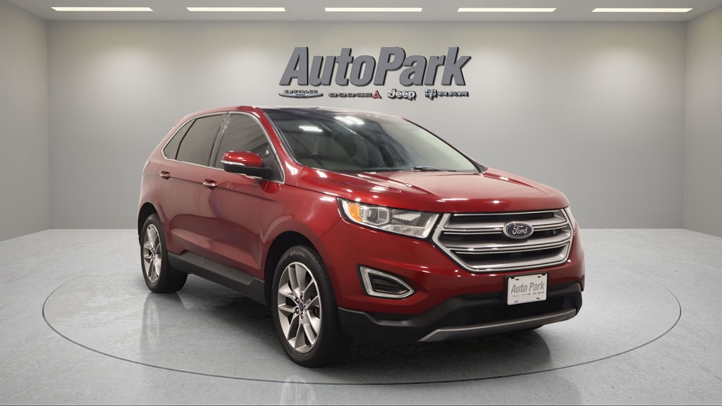 Certified 2018 Ford Edge Titanium with VIN 2FMPK4K94JBB51978 for sale in Plymouth, IN