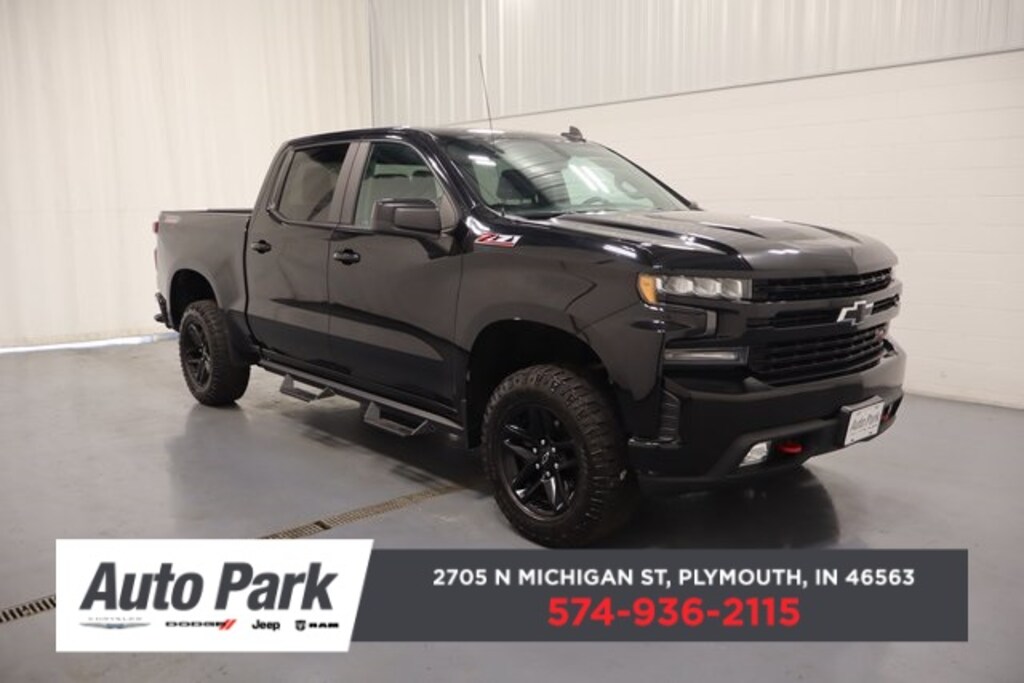 Used 2019 Chevrolet Silverado 1500 LT Trail Boss Truck Crew Cab