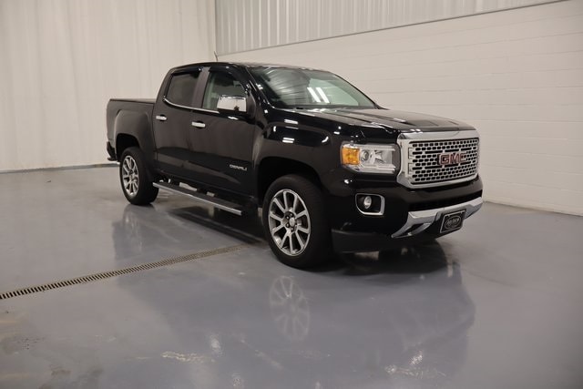 Used 2019 GMC Canyon Denali with VIN 1GTG6EEN2K1115257 for sale in Plymouth, IN