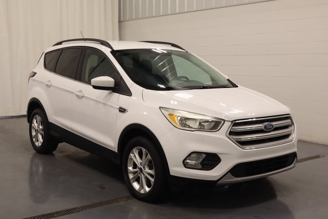 Certified 2018 Ford Escape SE with VIN 1FMCU9GD5JUA79508 for sale in Plymouth, IN