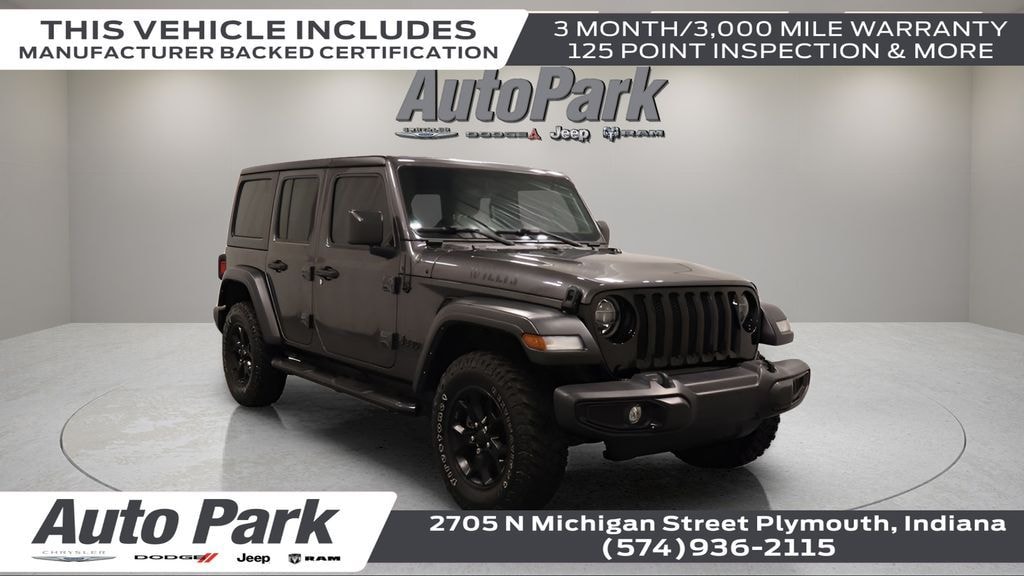 Used 2022 Jeep Wrangler Unlimited Sport SUV
