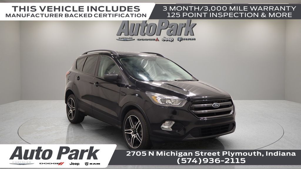 Used 2019 Ford Escape SEL with VIN 1FMCU9HD9KUA89913 for sale in Plymouth, IN