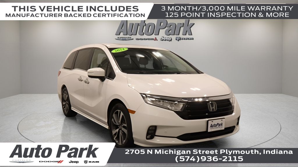 Certified 2024 Honda Odyssey Touring Van