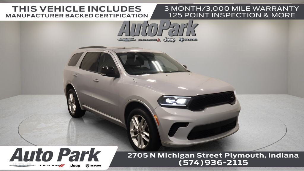 Certified 2024 Dodge Durango GT SUV