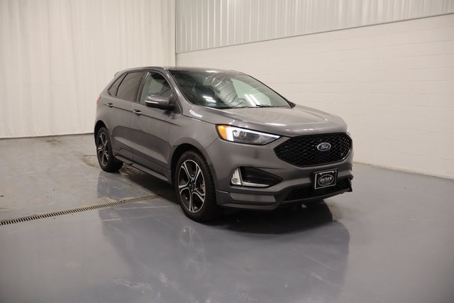 Used 2021 Ford Edge ST with VIN 2FMPK4AP0MBA06540 for sale in Plymouth, IN