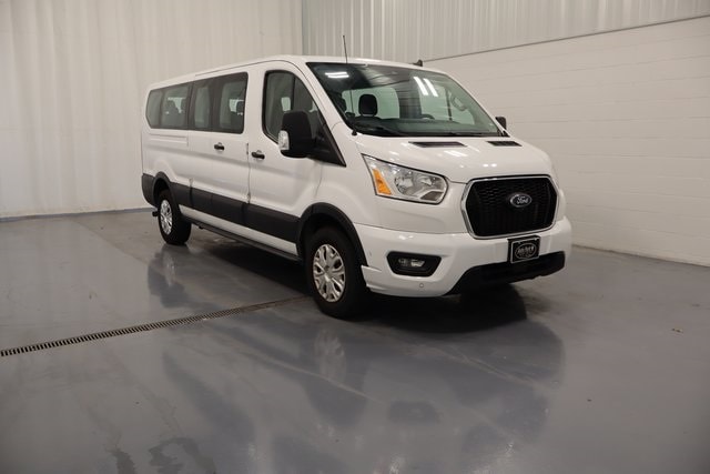 Used 2021 Ford Transit Passenger Van XLT with VIN 1FBAX2Y85MKA38120 for sale in Plymouth, IN