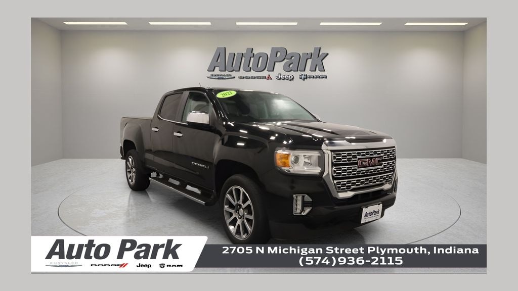 Used 2021 GMC Canyon Denali Truck Crew Cab