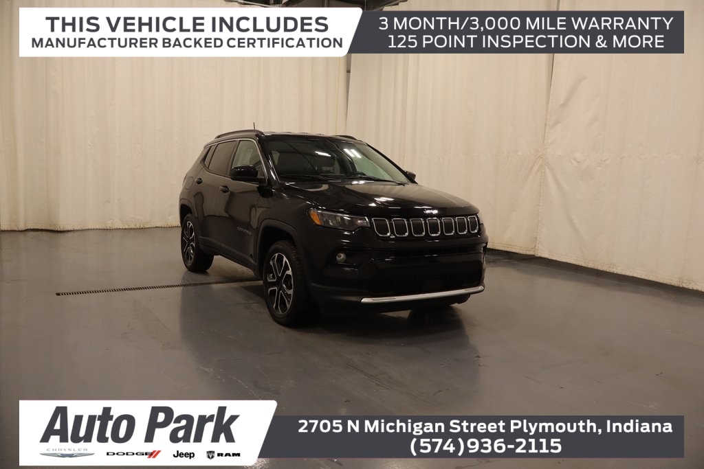 Certified 2022 Jeep Compass Limited SUV
