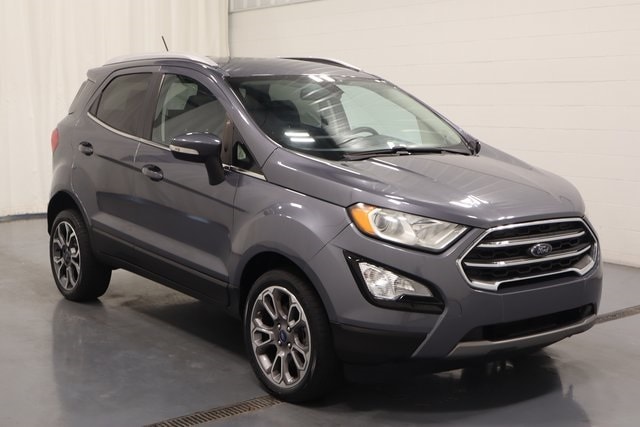 Certified 2020 Ford Ecosport Titanium with VIN MAJ6S3KL4LC359034 for sale in Plymouth, IN