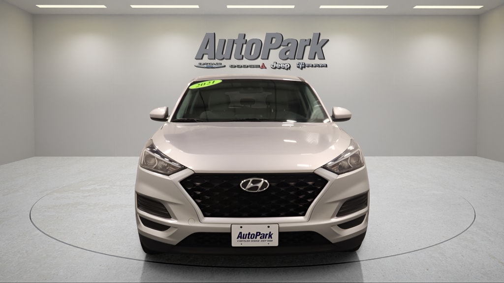 Certified 2021 Hyundai Tucson SE with VIN KM8J23A45MU308339 for sale in Plymouth, IN