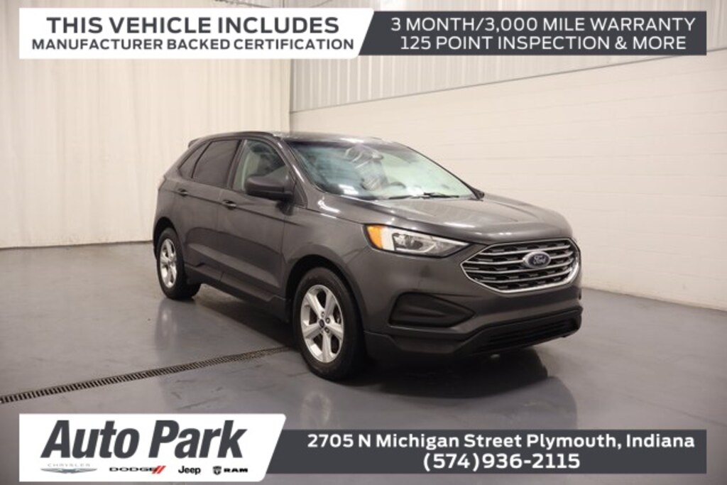 Certified 2020 Ford Edge SE SUV