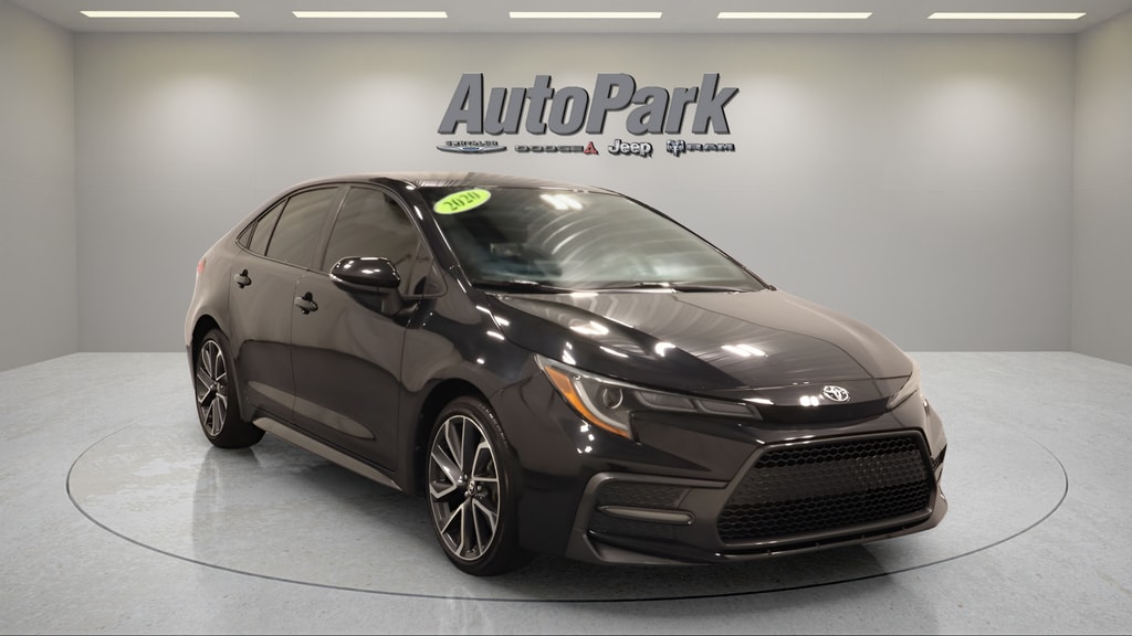 Certified 2020 Toyota Corolla SE with VIN JTDS4RCE7LJ010130 for sale in Plymouth, IN