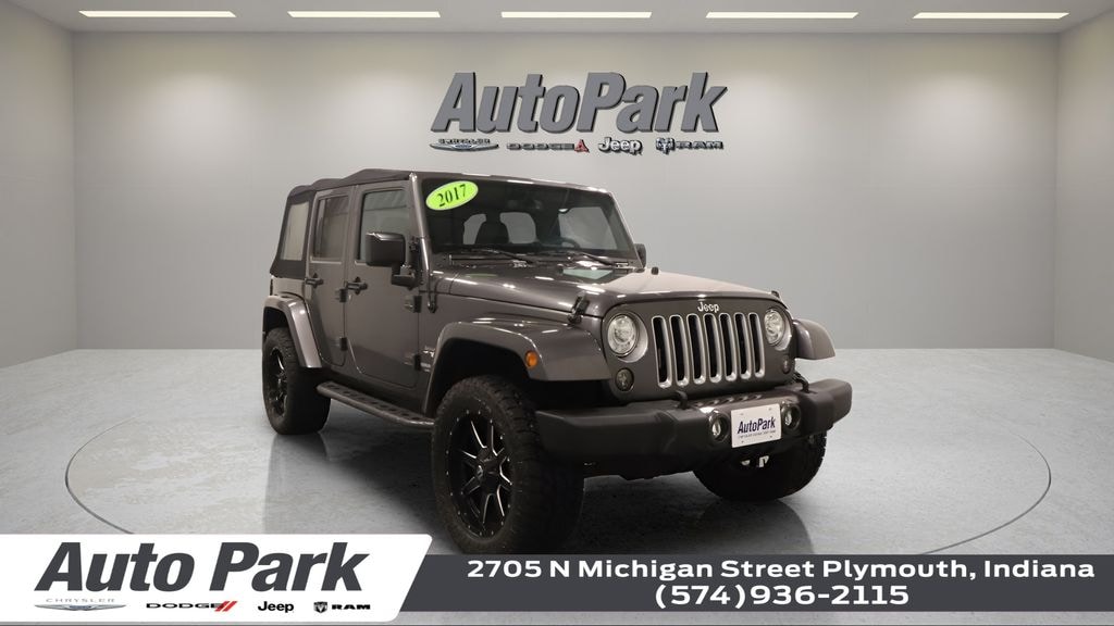 Certified 2017 Jeep Wrangler JK Unlimited Sahara 4x4 SUV