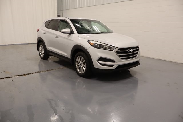 Used 2017 Hyundai Tucson SE with VIN KM8J23A44HU577616 for sale in Plymouth, IN