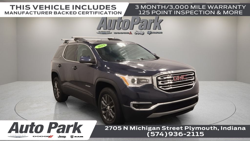 Certified 2019 GMC Acadia SLT-1 SUV