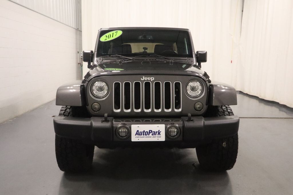 Certified 2017 Jeep Wrangler JK Unlimited Sahara 4x4 SUV