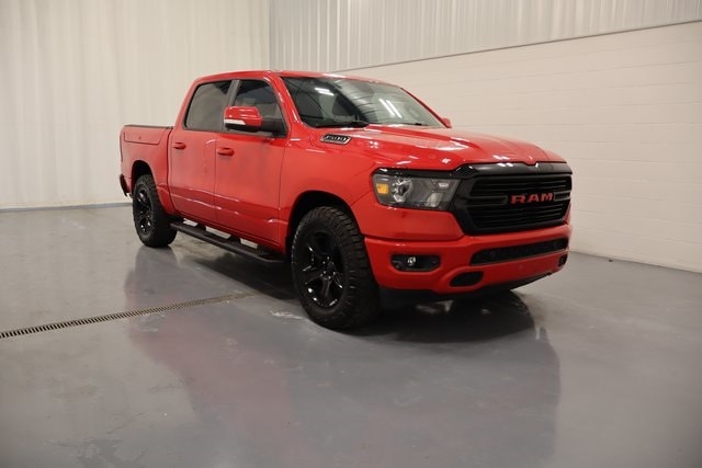 Used 2020 RAM Ram 1500 Pickup Big Horn/Lone Star with VIN 1C6SRFFT1LN241180 for sale in Plymouth, IN