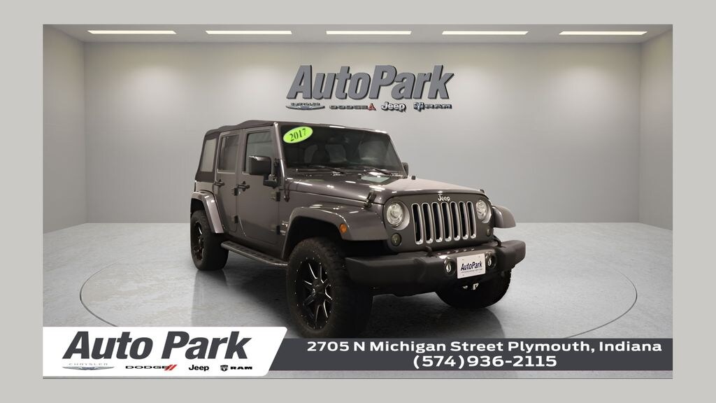 Certified 2017 Jeep Wrangler JK Unlimited Sahara 4x4 SUV