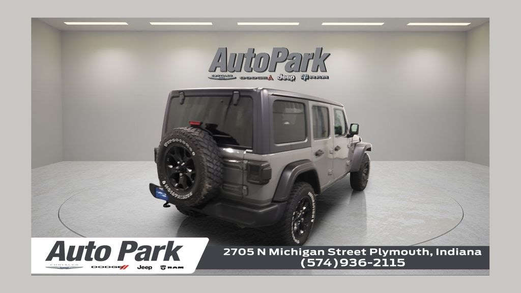 Used 2021 Jeep Wrangler Unlimited Willys SUV