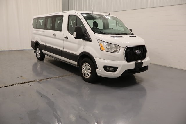 Used 2021 Ford Transit Passenger Van XLT with VIN 1FBAX2Y85MKA38120 for sale in Plymouth, IN