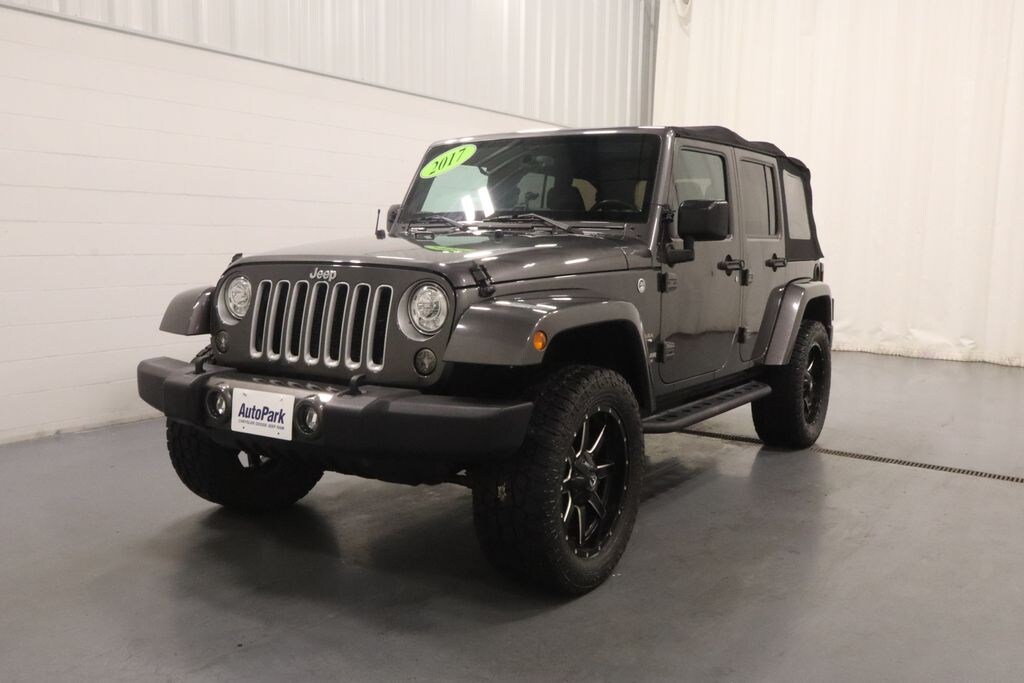 Certified 2017 Jeep Wrangler JK Unlimited Sahara 4x4 SUV
