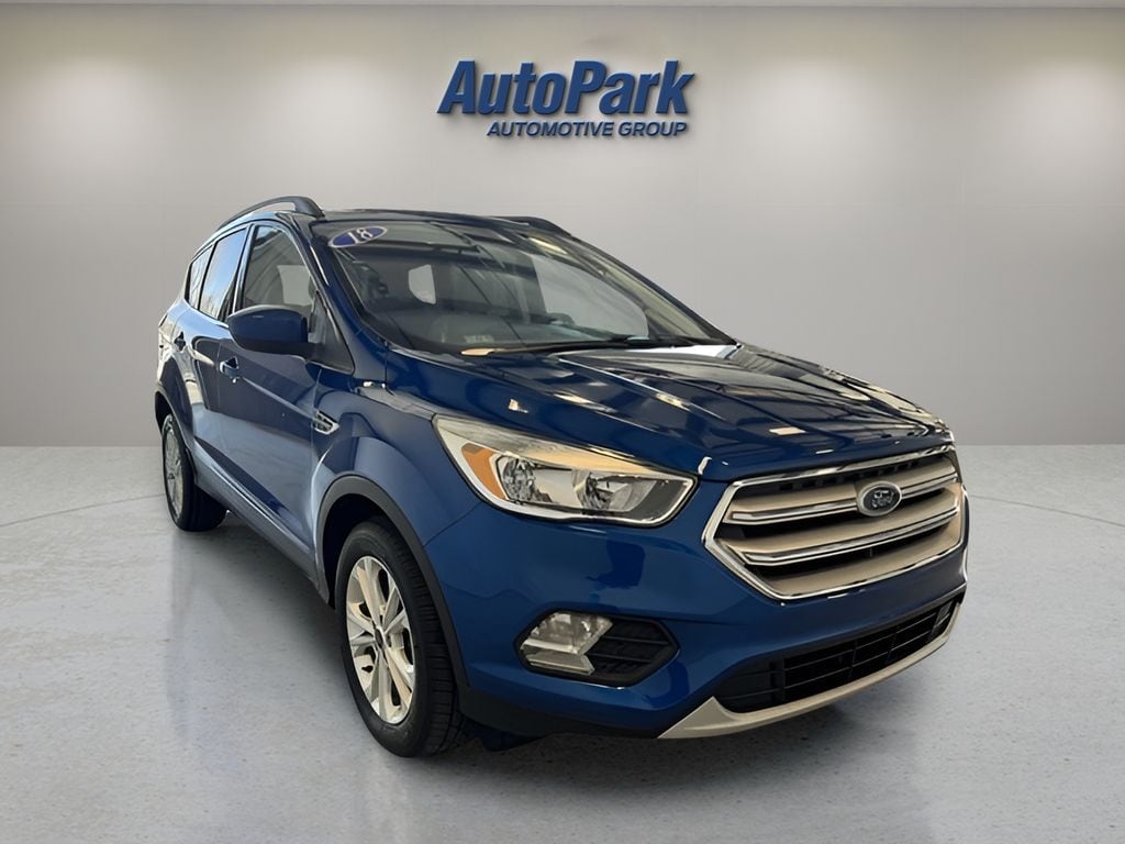 Used 2018 Ford Escape SE with VIN 1FMCU9GD2JUC43149 for sale in Bremen, IN