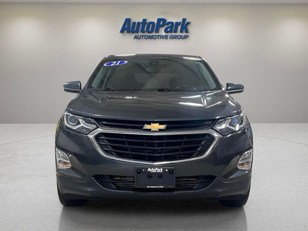 Certified 2021 Chevrolet Equinox 2FL with VIN 2GNAXTEV5M6144797 for sale in La Porte, IN