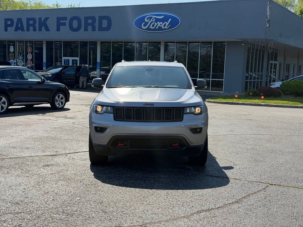 Used 2019 Jeep Grand Cherokee Trailhawk with VIN 1C4RJFLG7KC716735 for sale in La Porte, IN