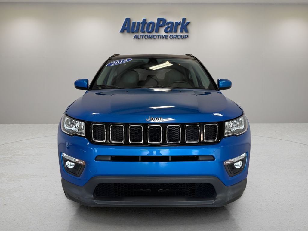 Certified 2018 Jeep Compass Latitude with VIN 3C4NJDBB9JT484084 for sale in Sturgis, MI