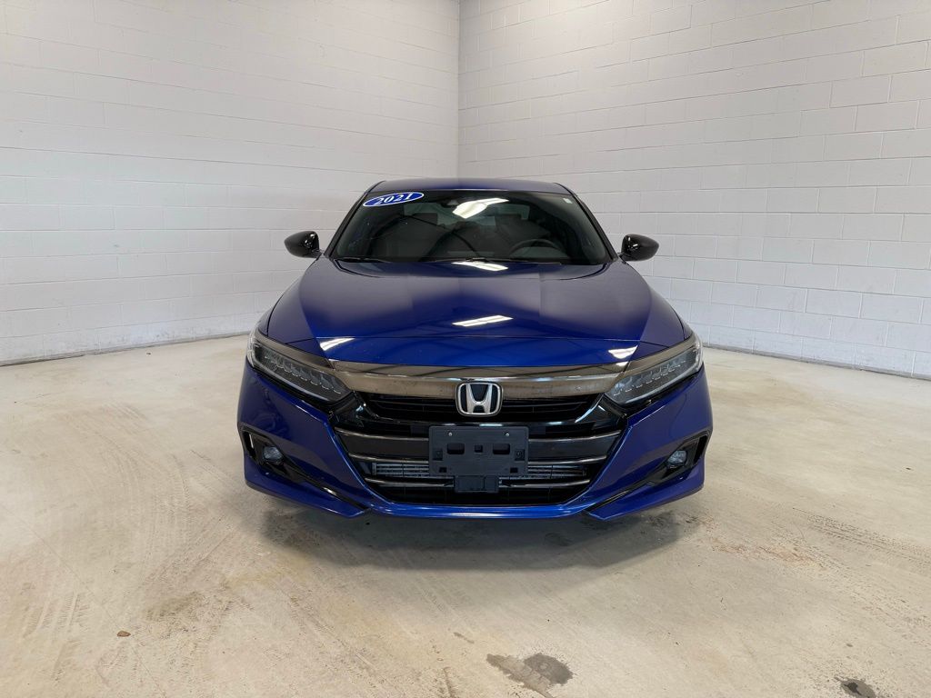 Certified 2021 Honda Accord Sport with VIN 1HGCV1F33MA041150 for sale in Sturgis, MI